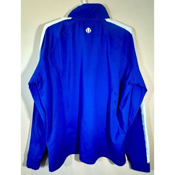 NWOT Sunice Men's Full Zip Lightweight High Collar Blue Jacket Large - Picture 5 of 11